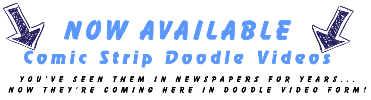 comic strip doodle video.now available
